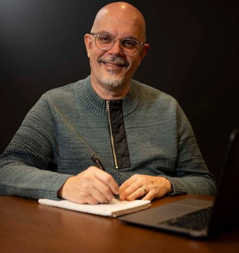 david at desk