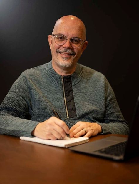david at desk